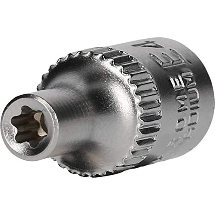Brilliant Tools Bit- und Steckschlüsselset BT020960, 1/4" Torx-E-Stecknuss E4, Chrom-Vanadium-Stahl, matt verchromt – Bild 1
