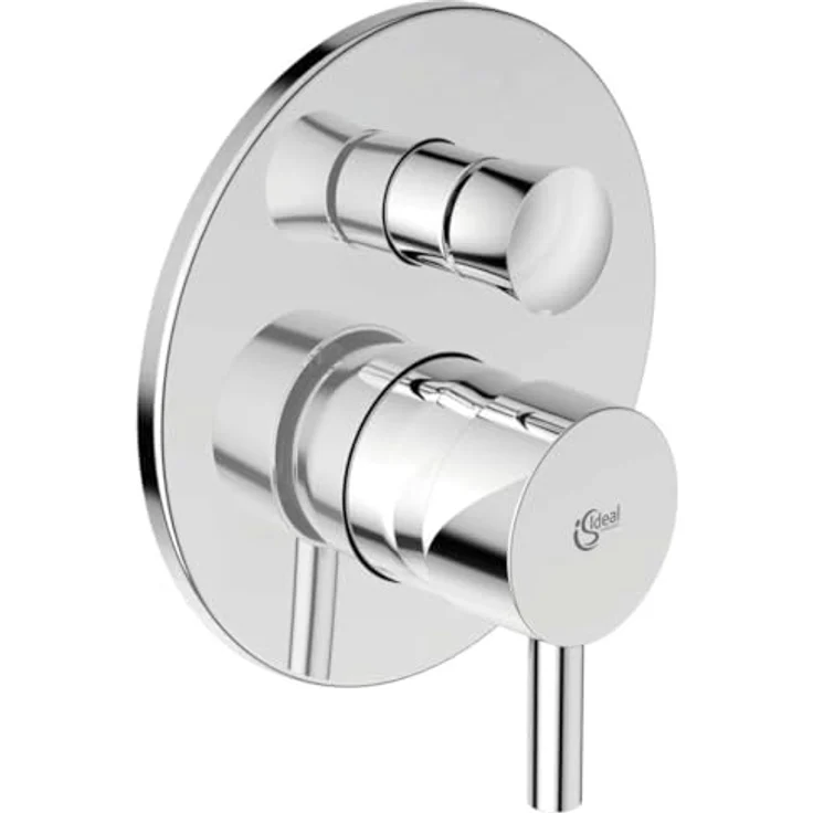 Ideal Standard Ceraline A6939AA Einbau-Mischbatterie für Badewanne, Einhebelmischer mit Umsteller, komplett verchromt – Bild 1