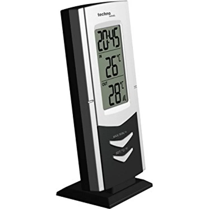 Technoline Wetterstation WS 9170, Temperaturstation mit Innen- und Außentemperaturanzeige, klassisches Design – Bild 4