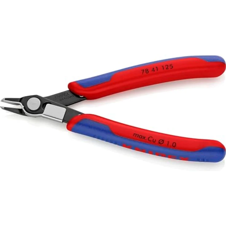 KNIPEX 78 41 125 Electronic Super Knips mit Mehrkomponenten-Hüllen brüniert 125 mm – Bild 3