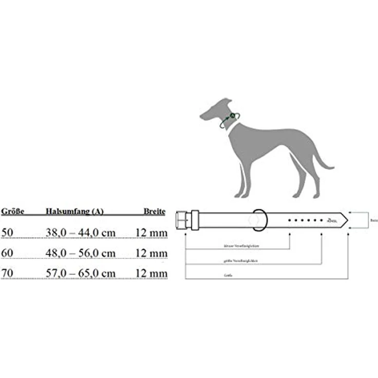 Hunter Hunde-Halsband List beige S-M – Bild 3