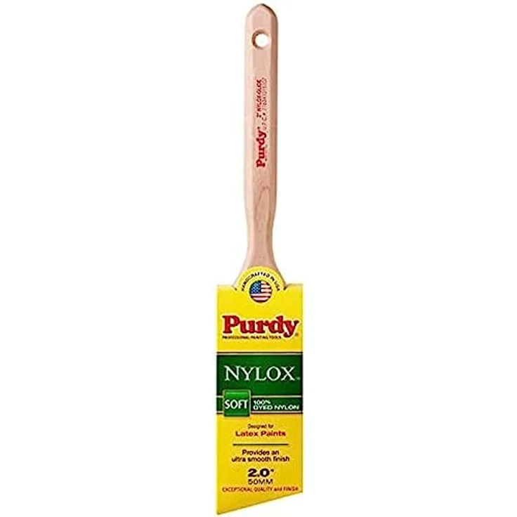 Purdy 144152220 Nylox Series Glide Angular Trim Paint Brush, 2 inch