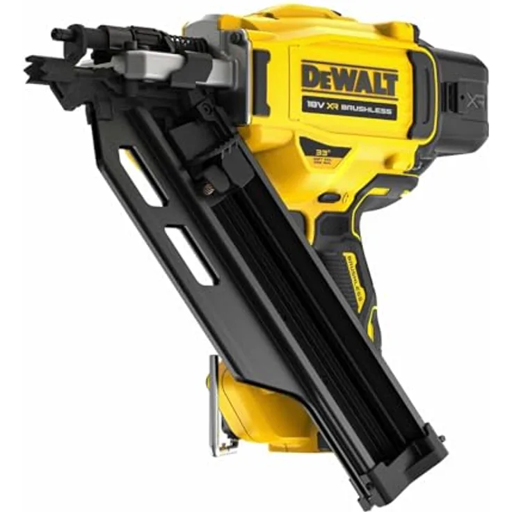 Dewalt DCN930N, 18V Akku-Nagler für Nägel von 50-90 mm, ohne Akku und Ladegerät, optimiertes Design für Schrägaufnahmen