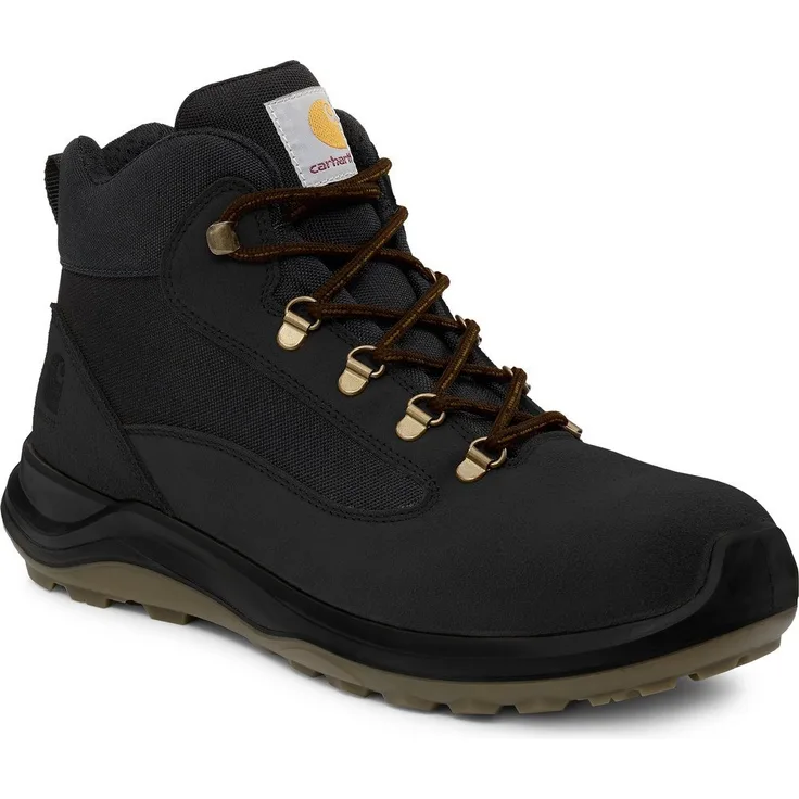 Carhartt Belmont S3L 400018 Sicherheitsschuh, wasserabweisendes Wildleder mit Aluminium-Schutzkappe, rutschfeste Laufsohle