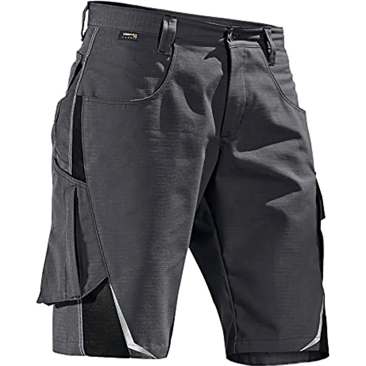 KÜBLER PULSSCHLAG Arbeitsshorts anthrazit, Größe 48, Herren-Arbeitsshorts aus Mischgewebe, leichte Arbeitsshorts von KÜBLER Workwear - Preisvergleich