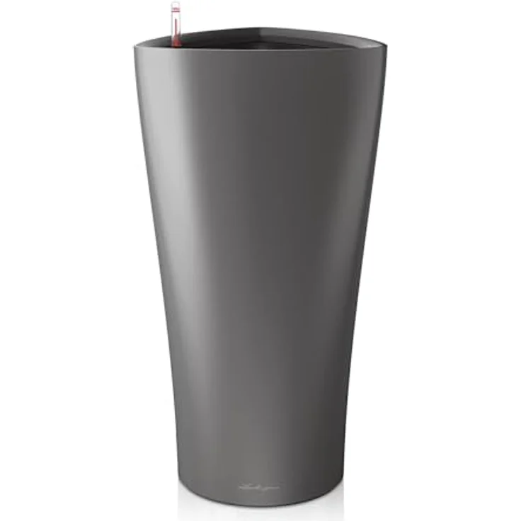 LECHUZA DELTA Premium 40 anthrazit metallic 15543 – Bild 1