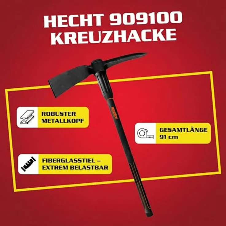 Hecht 909100 Spitzhacke – Bild 3