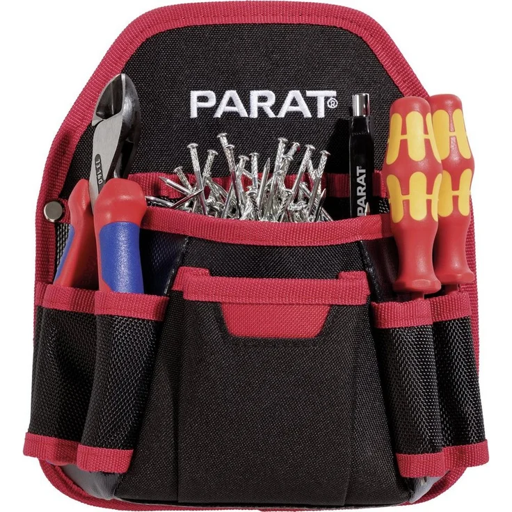 Parat Parabelt Nail Pocket 5990834991 Nagel Nageltasche, Werkzeugtasche mit Klipp zum Befestigen am Gürtel, strapazierfähiges Nylon, 1 Stück – Bild 1