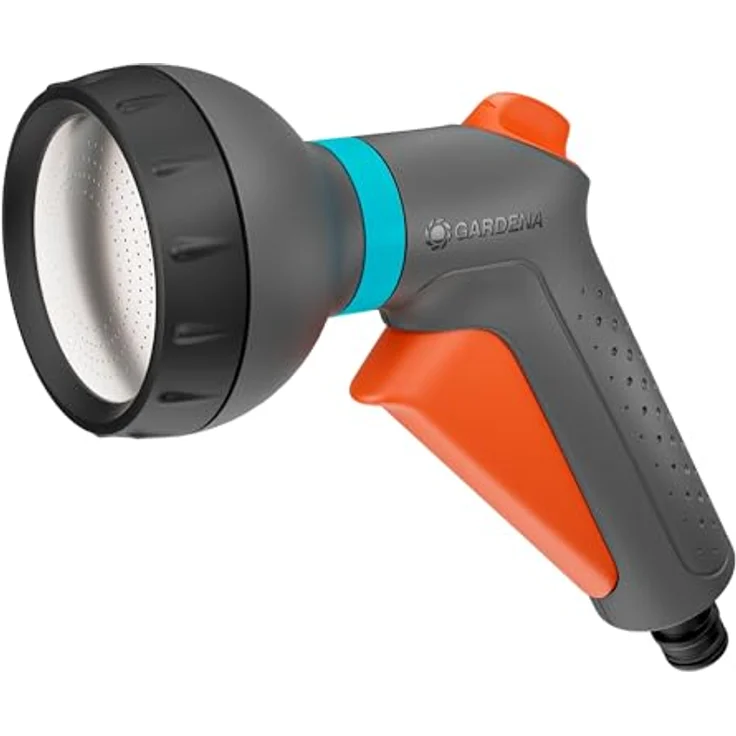 Gardena Bewässerungsbrause Classic, Softsprühbild mit stufenlos einstellbarer Wassermenge, wetterbeständig gegen UV-Strahlung und Frost – Bild 1
