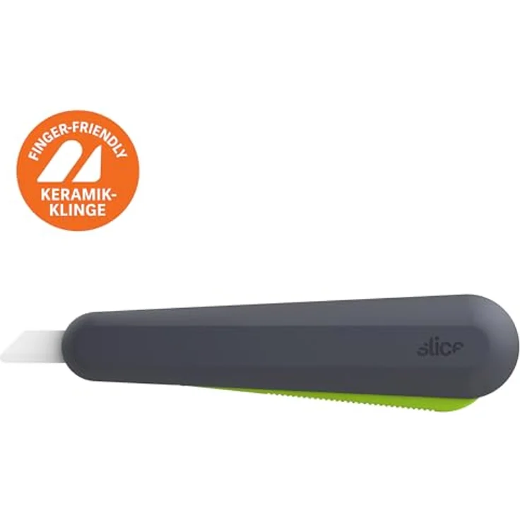 SLICE Cuttermesser Slice 10563, Cuttermesser mit Zangengriff, automatischem Klingenrückzug und rostfreier Zirkonoxidklinge – Bild 2