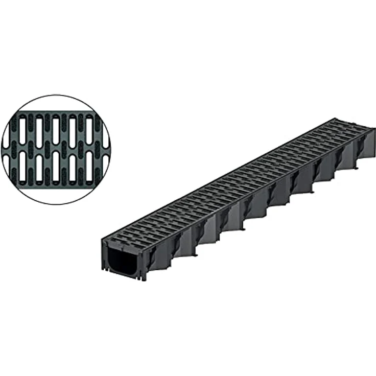 ACO Self Hexaline 2.0 Rinnenkörper inkl. Microgrip-Rost 1000 mm – Bild 3