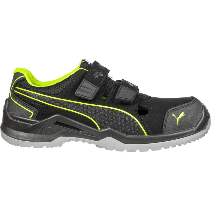 PUMA Safety NEODYME LOW Arbeitsschuh, Sandale der TECHNICS LINE mit Natural Running-Konzept, Grün – Bild 1