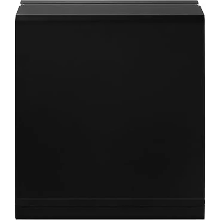 Blomus Papiertuchspender NEXIO, Edelstahl Black, pulverbeschichtet, integriertes Sichtfenster – Bild 1