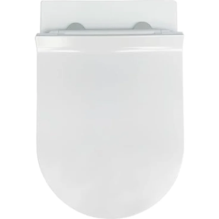 NEG Hänge-WC Uno11RL-Slimline spülrandlos & spritzfrei Nano-Versiegelung Extra flacher Design Duroplast Soft-Close-Deckel abnehmbar Quick-Release Quick-Fix Montage-System – Bild 5