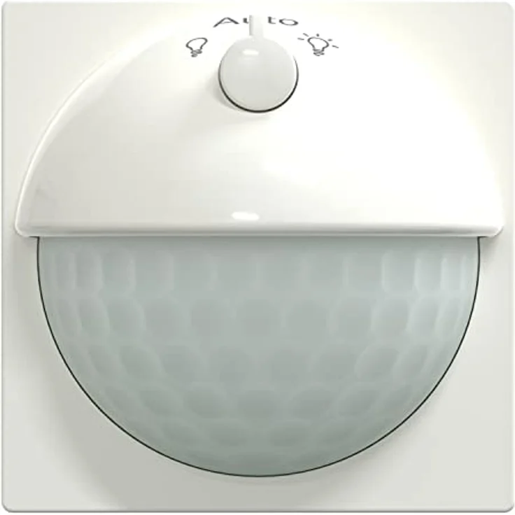 Merten MEG5711-0319 Argus 180 UP Sensor-Modul mit Schalter, polarweiß glänzend, System M, Weiß – Bild 5