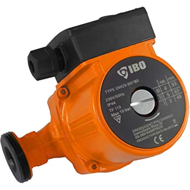 IBO OHI 25-60/180, Hauswasserpumpe mit 3-stufigem Geschwindigkeitsregler, Energieeffizienz 46-93 W, leiser Betrieb – Bild 8