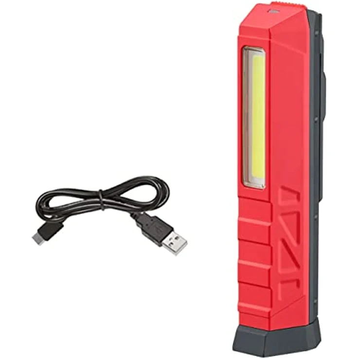 Umarex 4K5 Tools Handlampe FL 500 (LED-Lampe, Leuchtkraft 500 Lumen, magnetisch, vier Leuchtstufen, Arbeitslampe aufladbar über USB-C) - Schwarz – Bild 1
