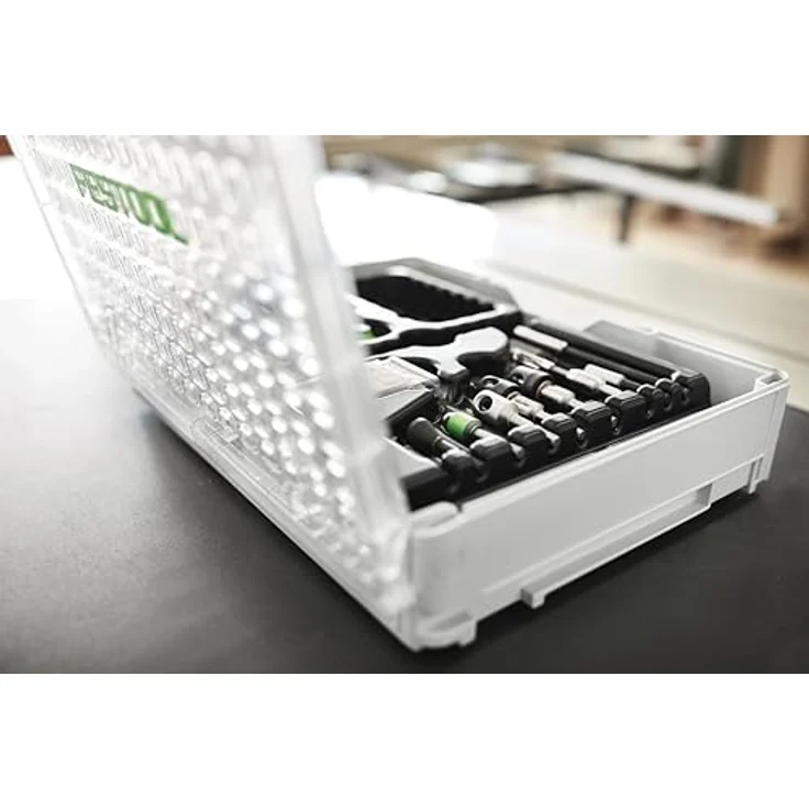 Festool SYS3 M 89 ORG CE-SORT, Montageset mit 104-teiligem CENTROTEC Zubehör für Akku-Bohrschrauber – Bild 8