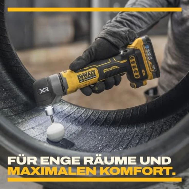 DEWALT 18V XR Akku-Winkelschleifer DCG421N-XJ, bürstenlos, kompakt, mit LED-Arbeitslicht und hoher Drehzahlregulierung – Bild 4