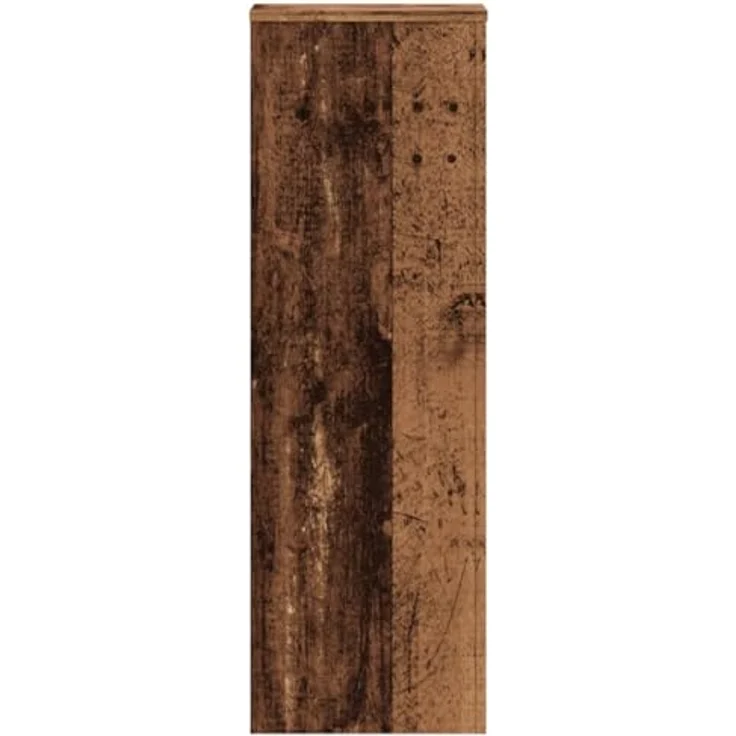 vidaXL Blumenständer Pflanzenständer 2 Stk Altholz-Optik 33x33x100 cm - Stabile Oberplatte & Zeitloses Design – Bild 6