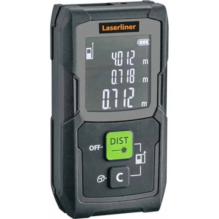 LASERLINER LaserRange-Master Gi4, Mini Laser-Entfernungsmesser bis 40 m mit Pythagoras-Funktion und grünem Laser – Bild 12