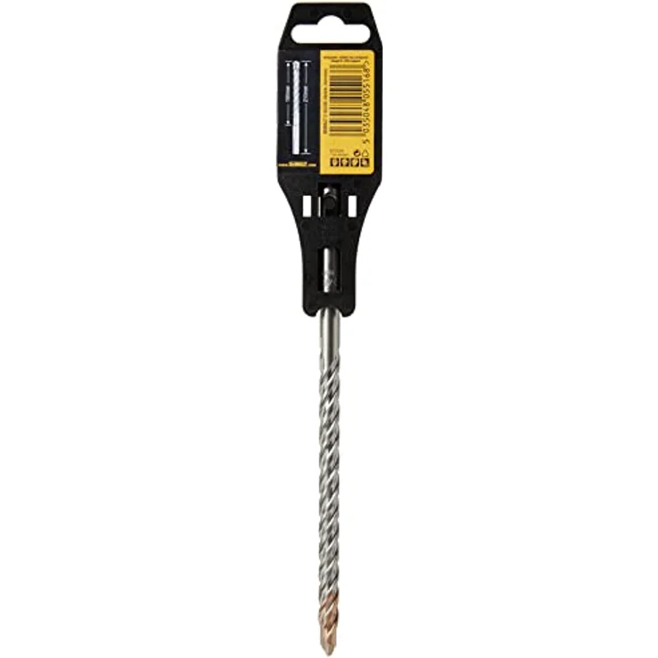Dewalt SDS-Plus Hammerbohrer-Schlagbohrer EXTREME 2 (10x210x150 mm, für den Dauereinsatz in härtestem Beton, Mauerwerk, Natur- und Kusntstein) DT9541-QZ – Bild 2