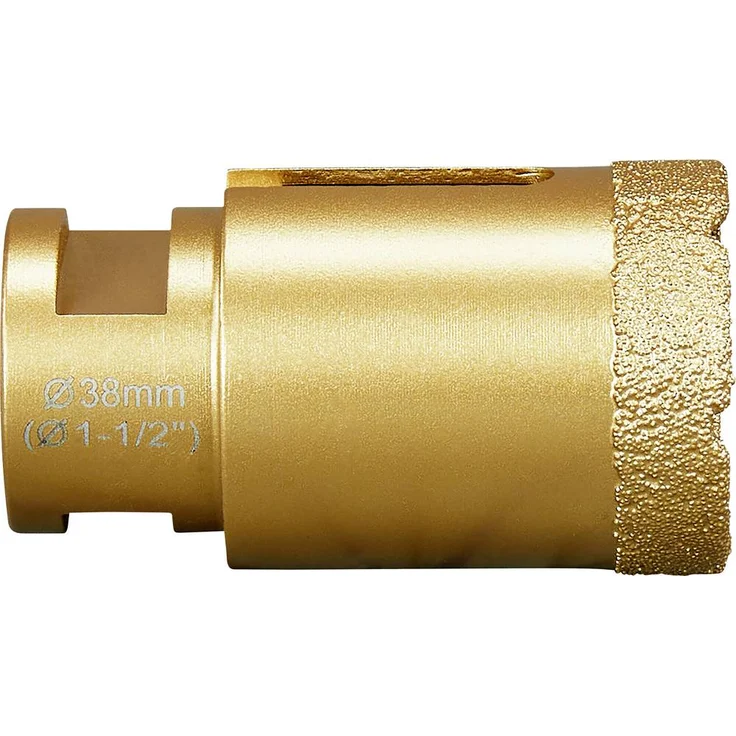 Makita D-44529 Hohlbohrkrone, Longlife Diamant Ø 38 mm mit M14-Gewinde für Winkelschleifer