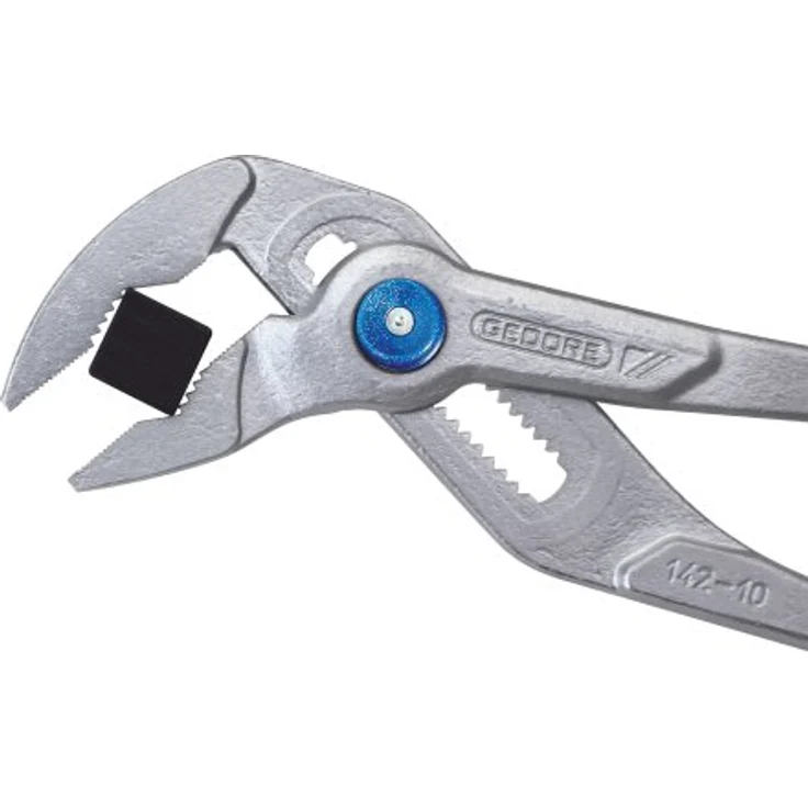 GEDORE 142 10 TL Universalzange 10 Zoll - Wasserpumpenzange - 15-fach verstellbar - Feinverstellung mit Druckknopf - tauchisoliert - Einhandverstellung der WaPu Zange möglich - 255 mm Länge – Bild 6