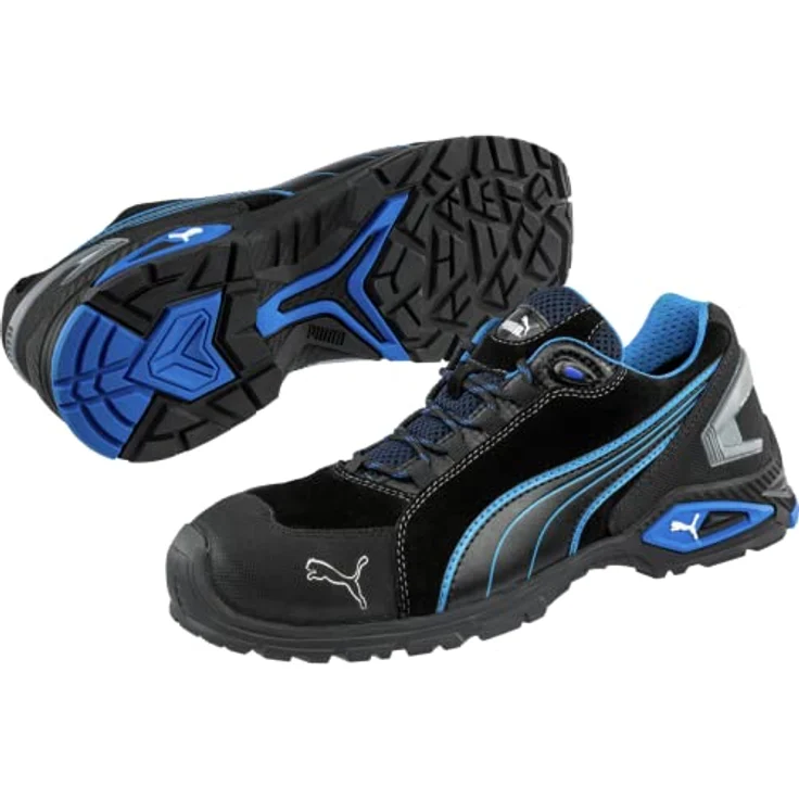 Puma642750-256-44 Rio Sicherheitsschuhe Low S3 SRC, Größe 44, Schwarz – Bild 4