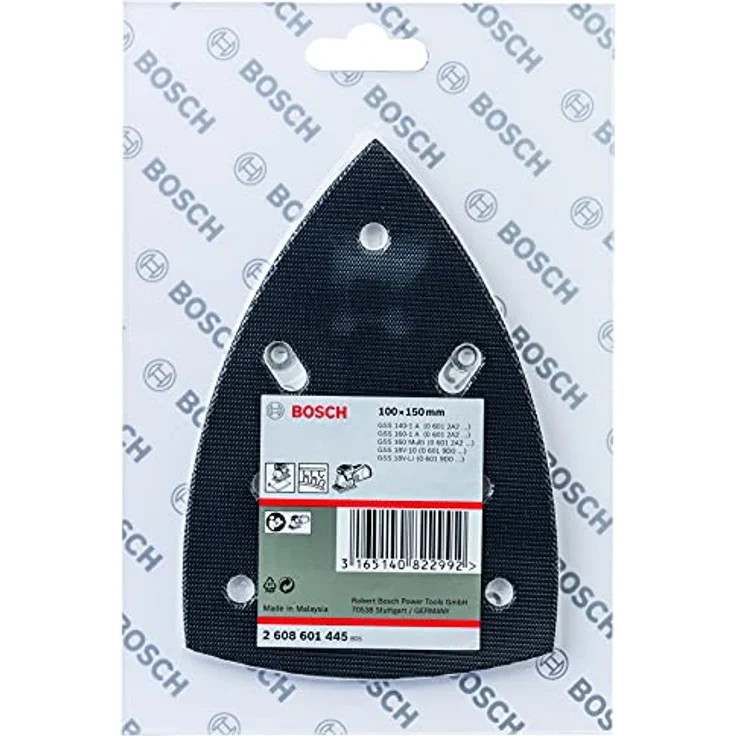 Bosch Pro Schleifplatte für Schwingschleifer von Bosch (Klett, 100 x 150 mm) – Bild 3