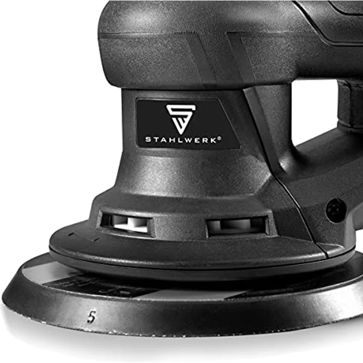 STAHLWERK ES-150 ST Brushless Exzenterschleifer Rotationsschleifer Handschleifer mit 350 Watt leistungsstarkes vibrationsarmes Schleifgerät - Preisvergleich – Bild 3