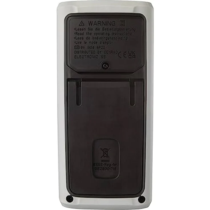 VOLTCRAFT VC191 Multimeter I Digitales True RMS Messgerät I 6000 Counts I CAT III 600V I AC/DC Spannungs- und Strommessung I Temperaturmessung bis 400 °C I Kapazitätsmessung bis 60mF – Bild 2