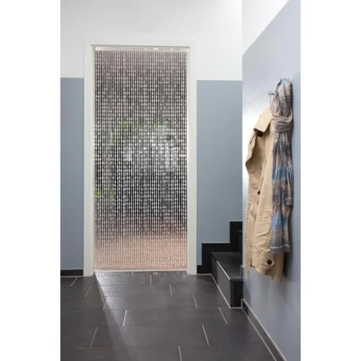 Türvorhang Vorhang Perlenvorhang Dekorationsvorhang Raumteiler Kristal transparent – Bild 5