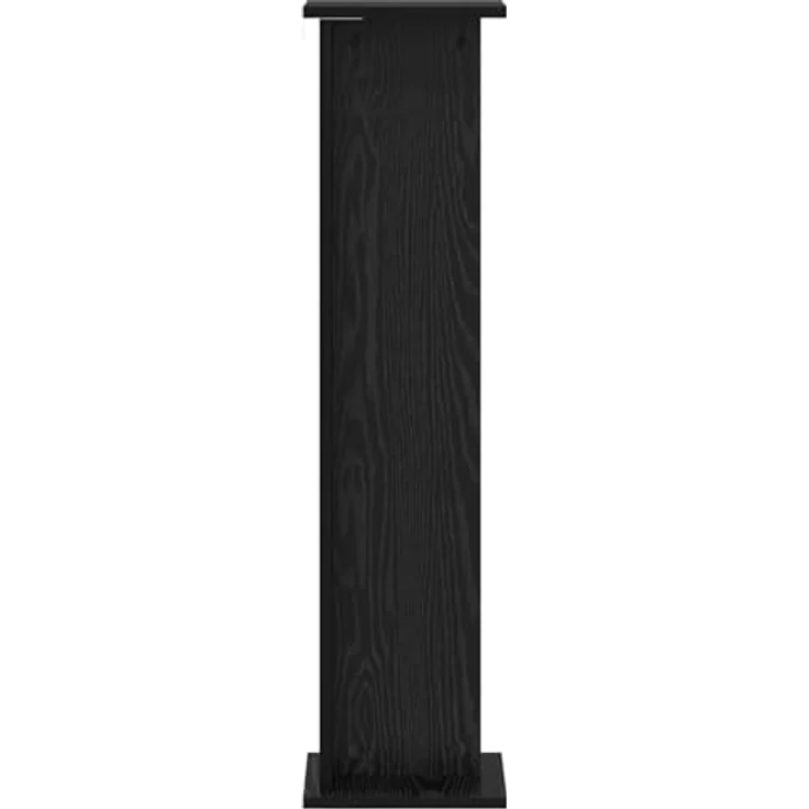 vidaXL Pflanzenständer Schwarz Eichen-Optik, Holzwerkstoff, 25 x 25,5 x 100,5 cm (1 St) – Bild 6