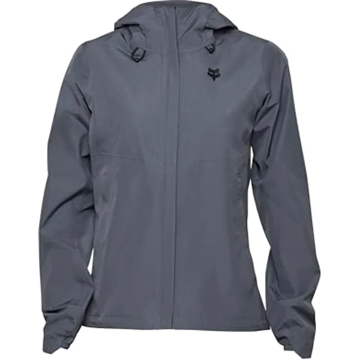Fox JACKET 24 W RANGER 2.5L WATER GRAPH, Damen Velojacke mit Wetterschutz, grau, Größe L – Bild 4