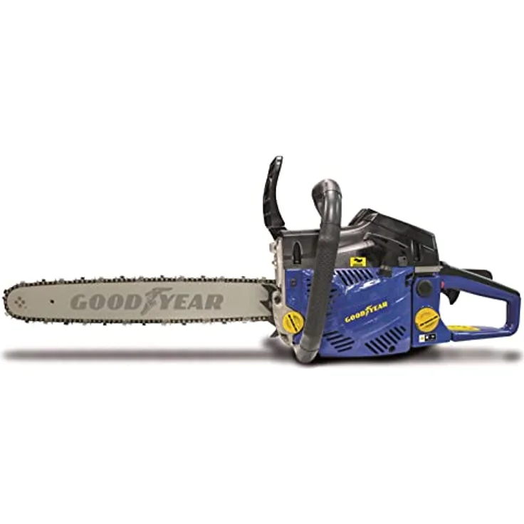 Goodyear Benzin-Kettensäge GY46CS, 45 cm Schwertlänge, leistungsstarker 2-Takt-Motor, ergonomisches Design