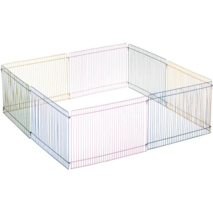 Nobby Hamster Freilauf bunt 8 Gitter 34 x 23 cm, 1 Stück (1er Pack)