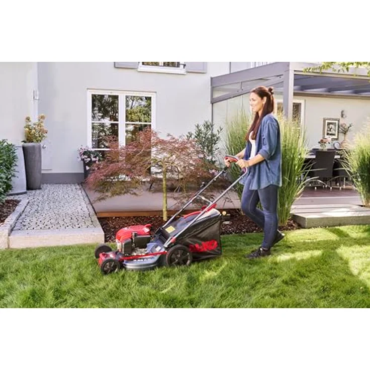 Al-Ko Benzin-Rasenmäher 4.66 P-D Easy, 4-in-1-Funktion mit 46 cm Schnittbreite, zentral einstellbarer Schnitthöhe und 65 l Fangkorb – Bild 6
