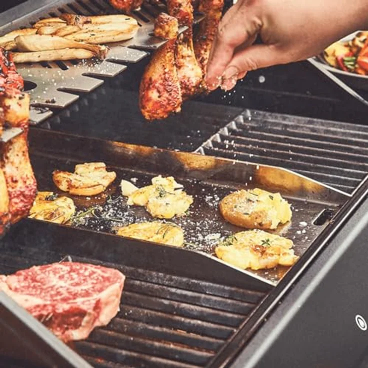 Plancha Grillplatte Edelstahl – Bild 8