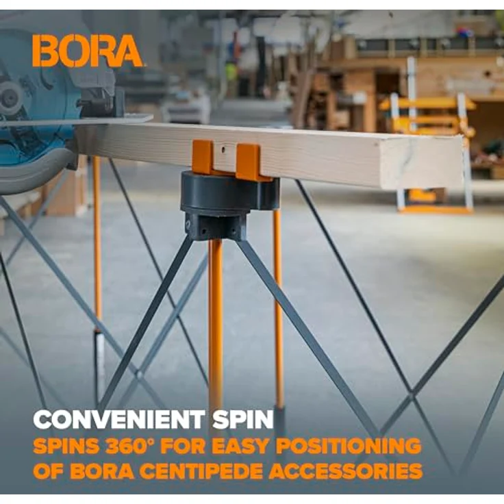 BORA Centipede 3-teiliges P-Tops Set, CA0103, Zubehör zur Schutzvorrichtung mit 360° Drehung, kompatibel mit allen Bora Tausendfüßer-Arbeitsständern – Bild 3
