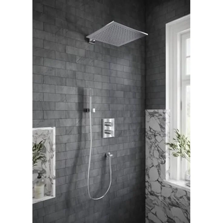 Villeroy & Boch Handbrause Verve Showers, Rund - Chrom, Classic / Country / Metropolitan Stilrichtung, Messing Material – Bild 5