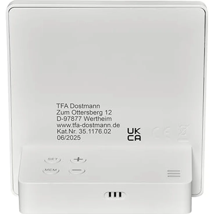 TFA Funk-Wetterstation, Wetterstation mit Innen- und Aussenfeuchtemessung, Reichweite bis 60 m, Mehrfarbig – Bild 6