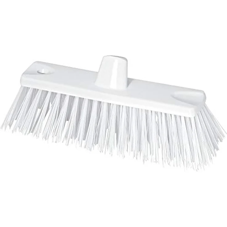 Nölle 18243091 Haccp-Grobbesen, 30 cm Breite mit 1 mm Borstenstärke, transparent aus Kunststoff/Polyester