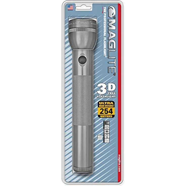 Mag-Lite Stablampe S3D096 3D-Cell 31,5 cm titan-grau für Mono-Batterien – Bild 2