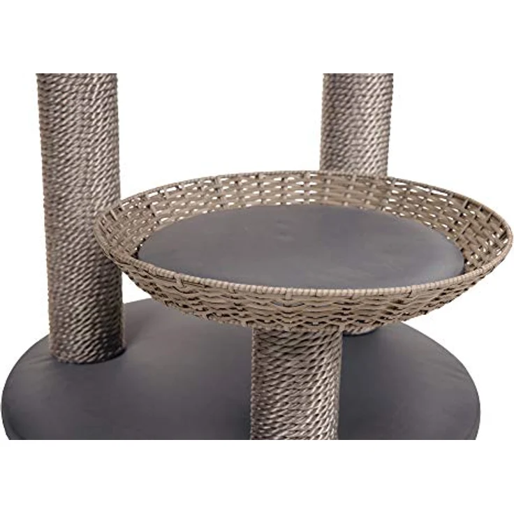 Karlie 522670 Outdoor Kratzbaum Rixy, grau, 56x56x129.5 cm (1er Pack) – Bild 4