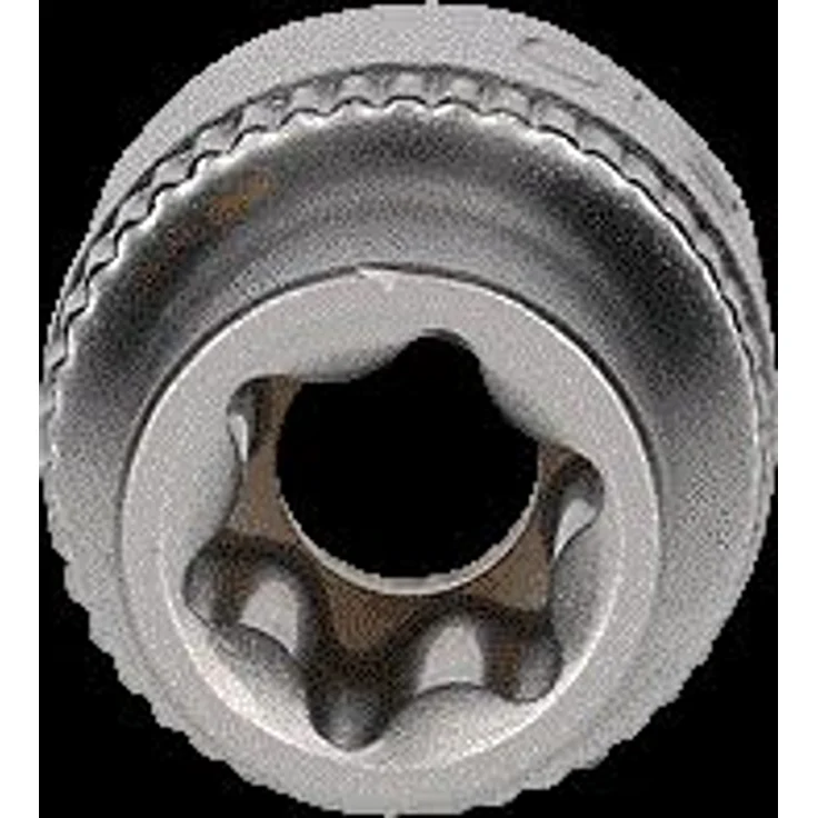Brilliant Tools Bit- und Steckschlüsselset Torx-E-Stecknuss E10, 1/4" (6,3 mm) Innenvierkant-Antrieb, matt verchromt – Bild 7