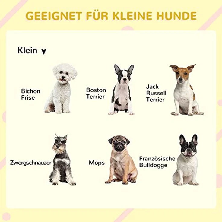 PawHut Hundehütte aus Holz, Hundehaus mit 2 Schüsseln, Terrasse, Outdoor Hundehaus Kleintierhaus für kleine Hunde mit Asphaltdach, für Draußen, Wetterbeständig, Grau, 103 x 62 x 60-66 cm – Bild 4