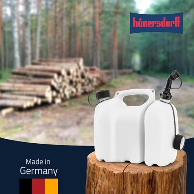 hünersdorff Doppelkanister, Profi 6+3 L, natur, 17.0x36.2x29.8 cm, 9 L, 804900 – Bild 8