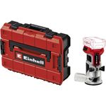 Einhell Kantenfräse TP-ET 18 Li BL, Oberfräse mit bürstenlosem Motor, inkl. E-Case, ohne Akku und Ladegerät