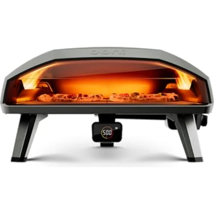 Ooni Koda 2 MAX, Pizzaofen mit 61 cm großer Kochzone, doppelter Kochzone, Ooni G2 Gas Technology™ und 20mm Pizzastein aus Cordierit – Bild 1